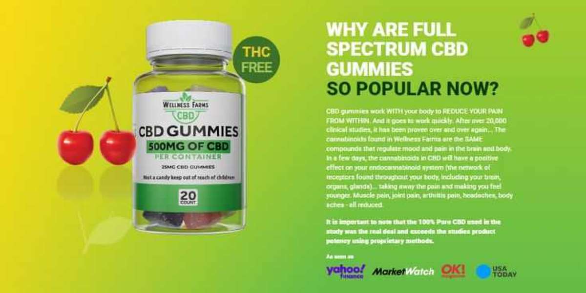 Wellness Farms CBD Gummies - 2024-25 For Pain, Depression and anxiety?