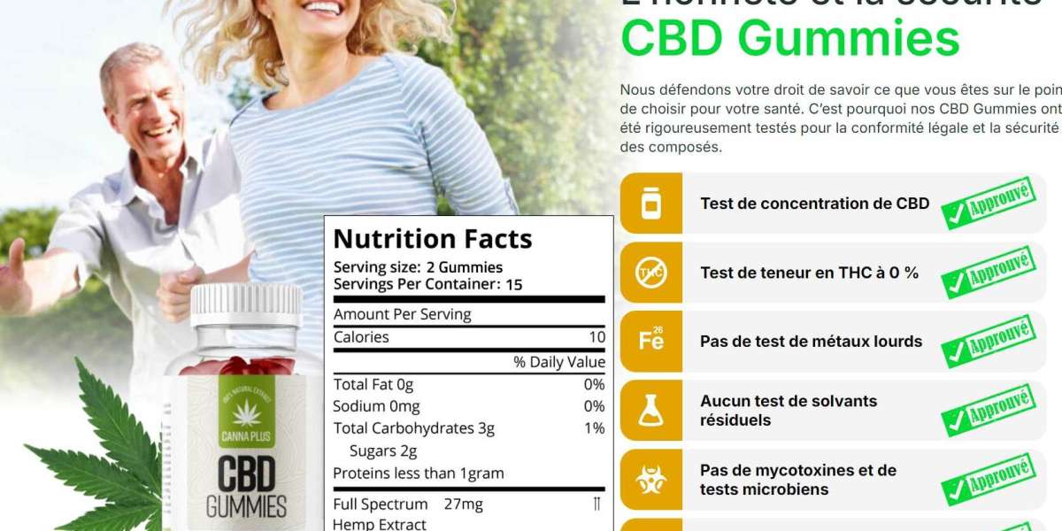 Canna Plus CBD Gummies France {FR, BE, LU & CH} Avis [Mise à jour 2024] & Prix