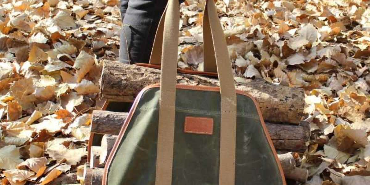 What Makes This Leather Log Carrier Bag Different from Other Materials Like Canvas or Synthetic?