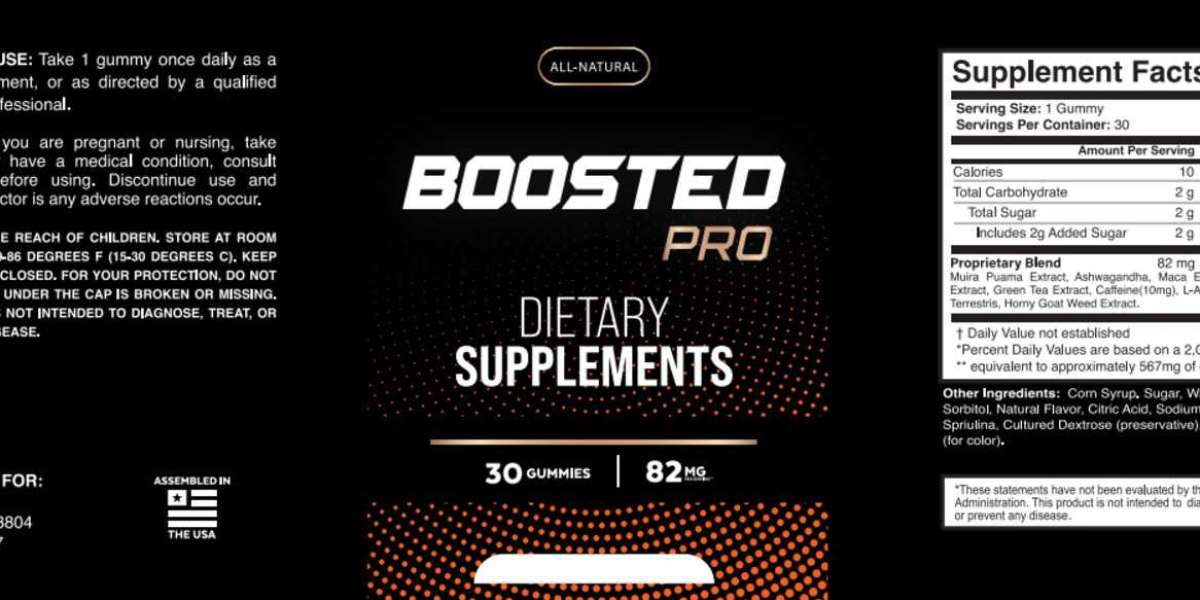 Boosted Pro Male Enhancement (USA, CA, AU, NZ, UK) Reviews [Updated 2025]: Working, Official Website