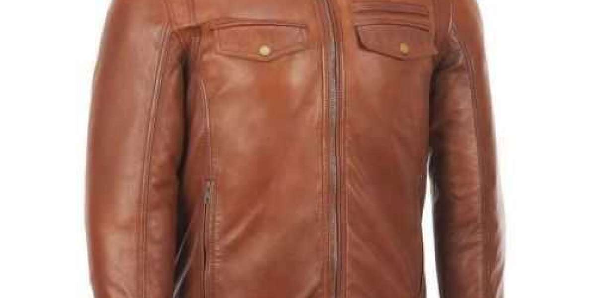 Effortless Style: The Timeless Appeal of a Light Brown Leather Jacket