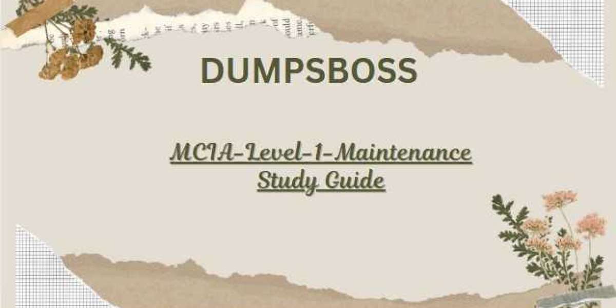 Get the Best MCIALevel1Maintenance Dumps PDF at DumpsBoss