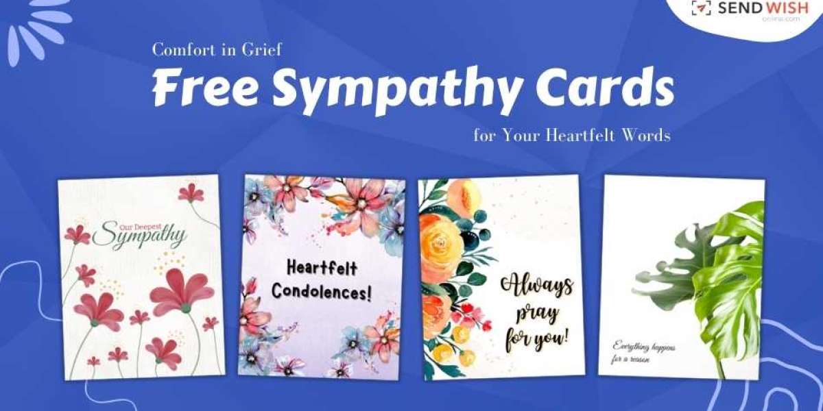 Elevate Your Greetings with Free Sympathy and Get Well Soon Cards at Sendwishonline.com