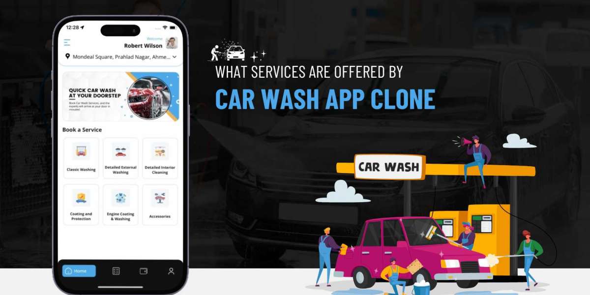 SERVICES OFFERED BY CAR WASH APP CLONE