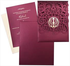 Sikh Wedding Cards, Sikh Wedding Invitations, Punjabi Wedding Cards