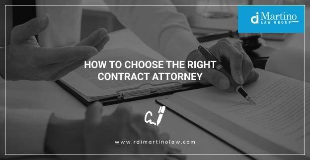 How to Choose the Right Contract Attorney